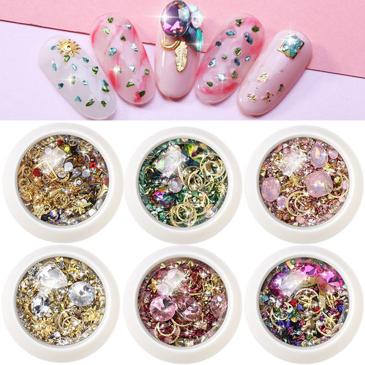 Nail Diamond Rivet Jewelry for Creative Nail Art Designs globalswanky 01