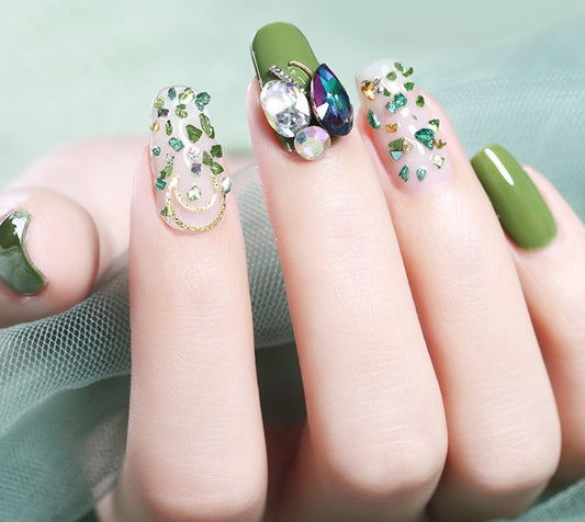 Nail Diamond Rivet Jewelry for Creative Nail Art Designs globalswanky 02