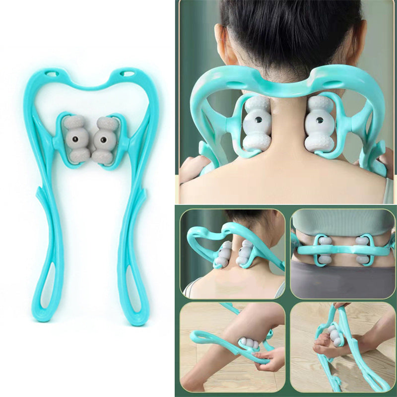 Neck Massager Tool for Full Body Pain Relief and Relaxation global-swanky 3