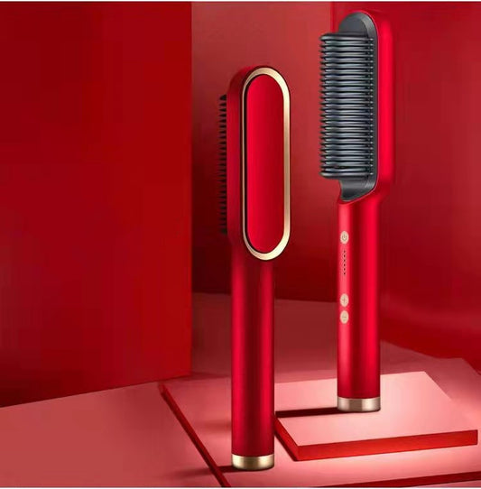 New 2-in-1 Hair Straightener with Negative Ion Curling Tong globalswanky 02