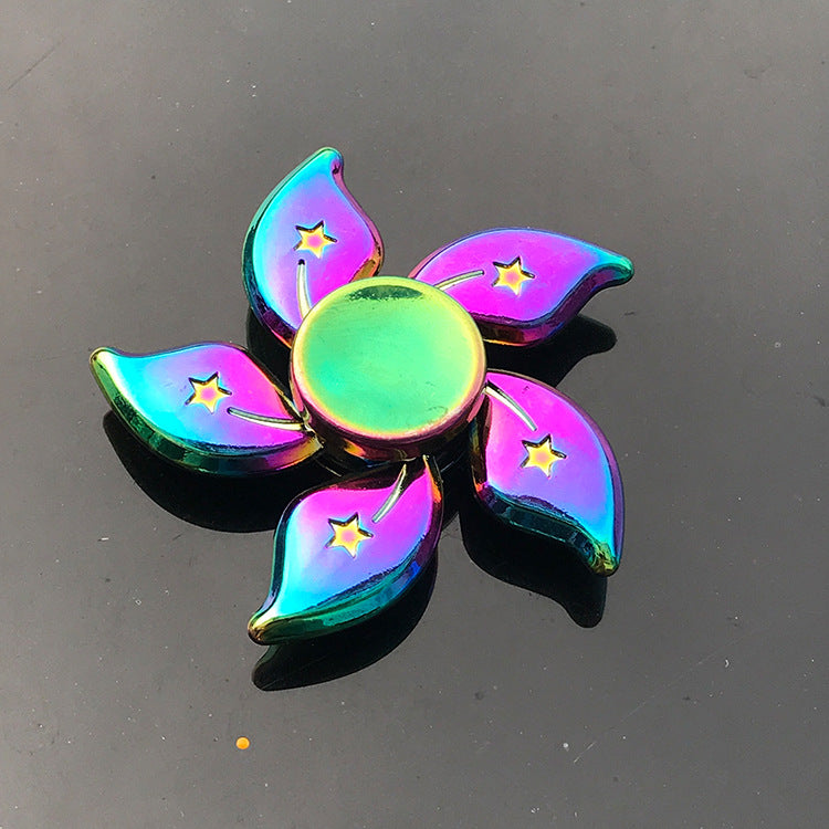 New Colorful Zinc Alloy Fingertip Spinner Decompression Toys globalswanky 02