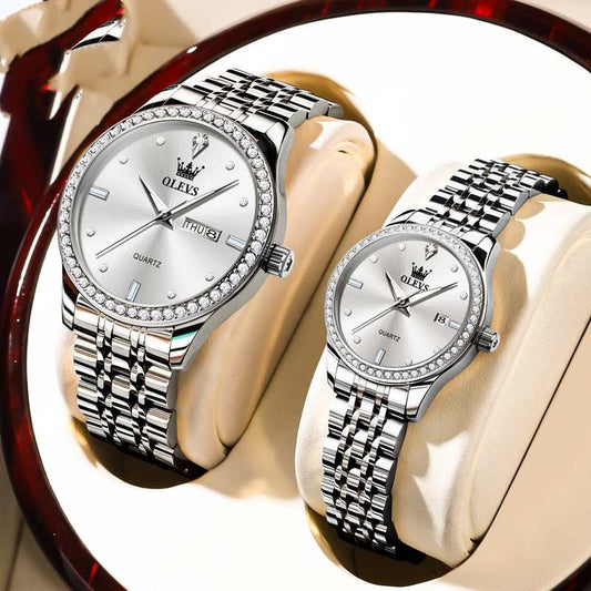 New Diamond-Embedded Trendy Waterproof Watch Stylish Durable
/global-swanky- 3