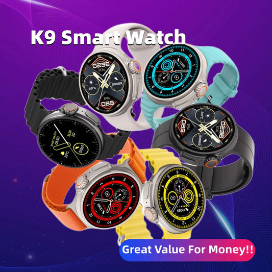 New K9 Smart Watch 1.39 Round Dial NFC Wireless Charging Pay
Global swanky 1
