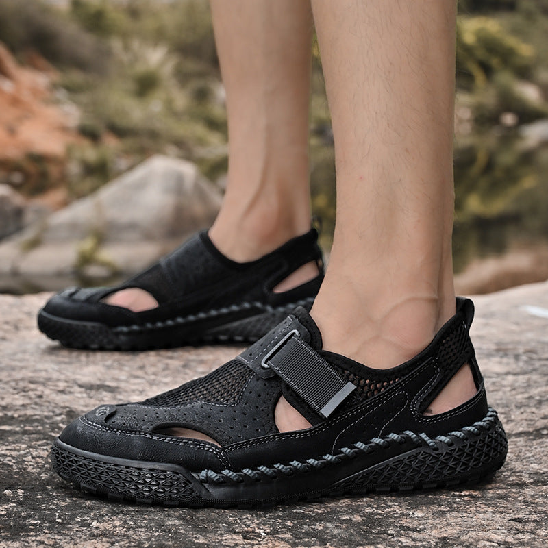 New Men’s Closed-Toe Sandals  Breathable Outdoor Casual 
global-swanky 2