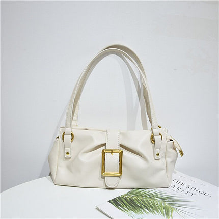 New Womens Cowhide Underarm Tote Shoulder Bag Stylish & Practical globalswanky 1