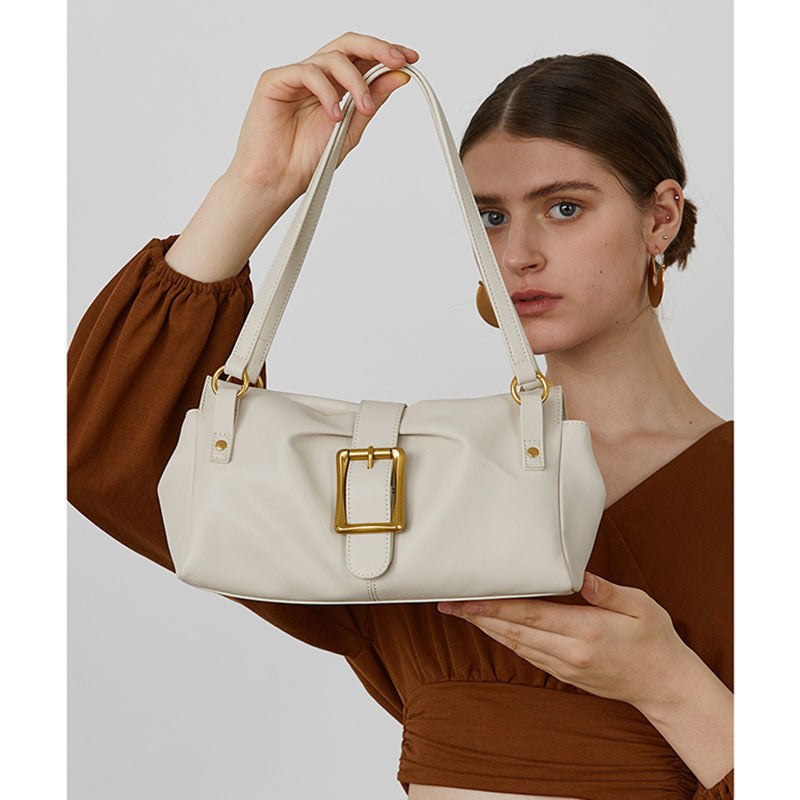 New Womens Cowhide Underarm Tote Shoulder Bag Stylish & Practical globalswanky 2