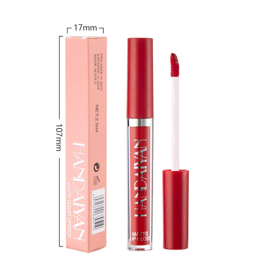 Non-Fading Matte Liquid Lipstick, Non-Stick Cup Lip Gloss globalswanky 03