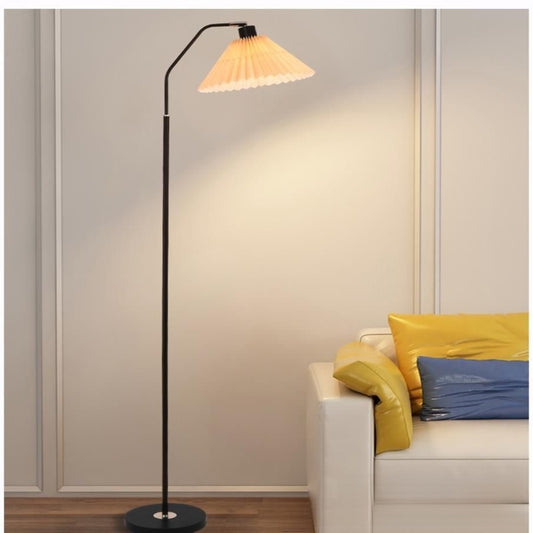 Nordic Style Vintage Pleated Floor Lamp for Home Lighting global-swanky 2