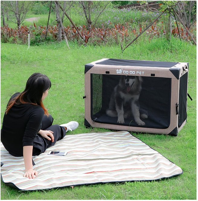 One Piece Collapsible Cloth Kennel Tent Global swanky 1