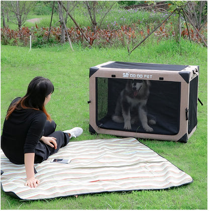 One Piece Collapsible Cloth Kennel Tent Global swanky 1