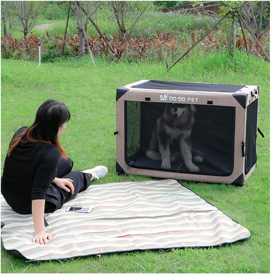 One Piece Collapsible Cloth Kennel Tent Global swanky 1