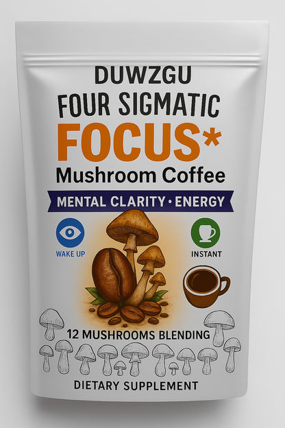 Organic Mushroom Coffee for Mental Clarity & Energy global swanky 3