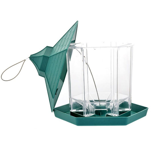 Outdoor Balcony Waterproof Hanging Bird Feeder Global swanky 2