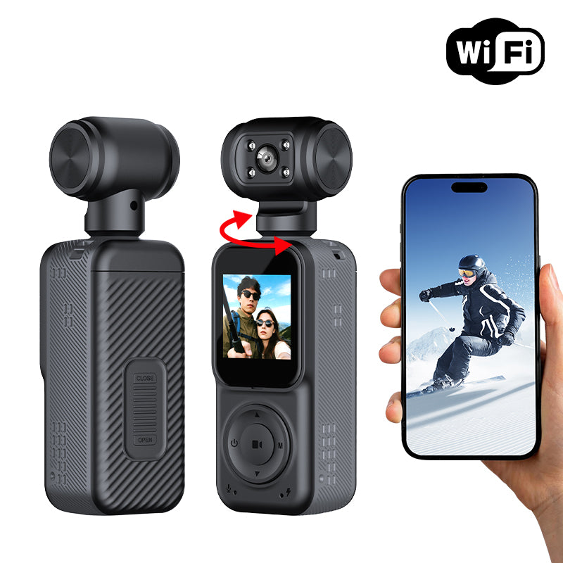 Outdoor Panoramic Sports Camera with Handheld 4K DV Recording Global swanky 1