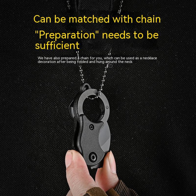 Outdoor Portable EDC Key Knife for Camping Utility Tool Use globalswanky 03