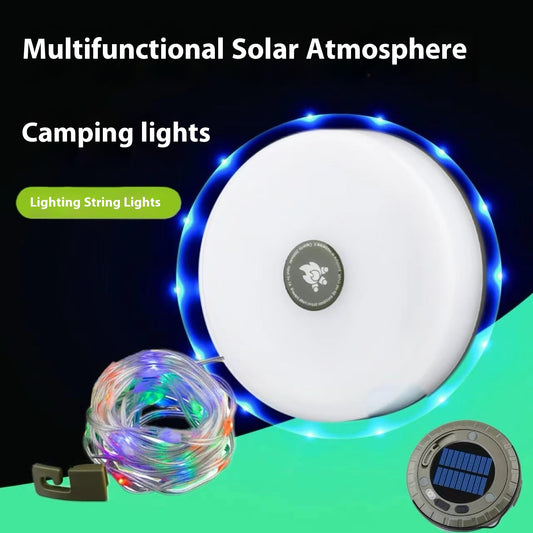 Outdoor Solar Camping Tent Light for Hiking Travel Night Use globalswanky 01