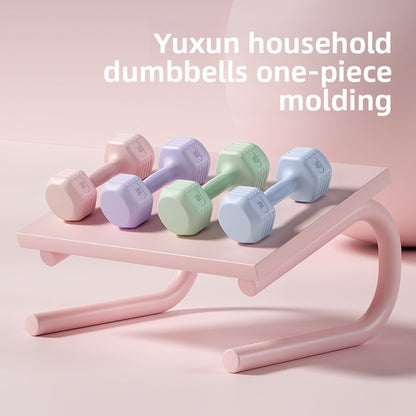 PVC Dumbbell Set for Home Fitness Workout Strength Training globalswanky 01