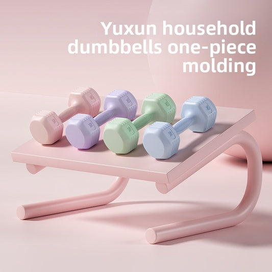 PVC Dumbbell Set for Home Fitness Workout Strength Training globalswanky 01