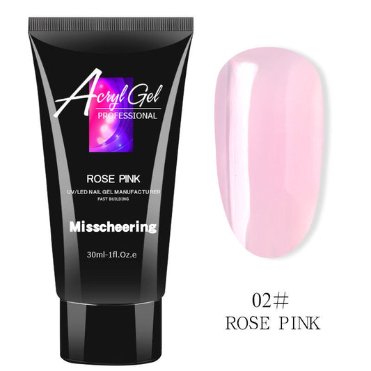 Painless Extension Glue Nail Art Crystal Nail Extension Gel globalswanky 02