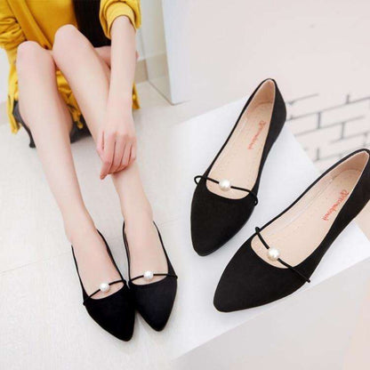 Pearl Flats for Women Non-Slip Comfort and Elegant Daily Wear Global swanky 1