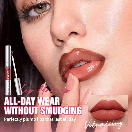 Peel-Off Matte Lip Gloss and Liner Set for Long-Lasting Color globalswanky 02
