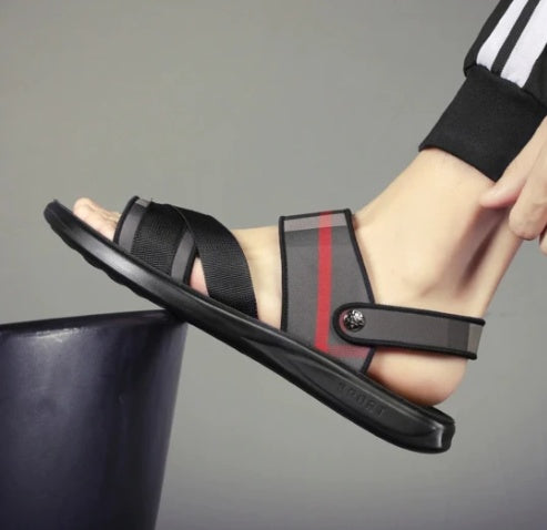 Personality Outer Wear Sandals for Men Smart Casual Style Global swanky 1