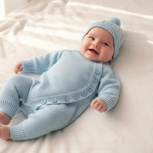 Personalized Embroidery Baby Romper Suit with Hat Global swanky 1