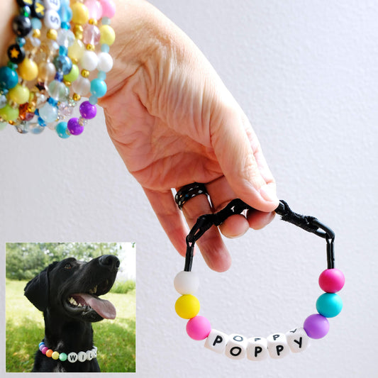  Pet Beaded Name Collar & Bracelet Set Custom Letter Necklace
global-swanky 1