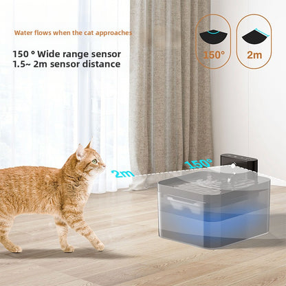  Pet Cat Water Fountain for Fresh Filtered Drinking Water Global Swanky 1