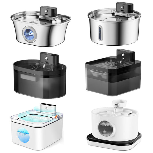  Pet Cat Water Fountain for Fresh Filtered Drinking Water Global Swanky 3