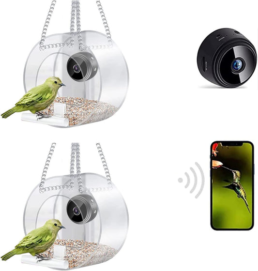 Pet Smart Feeder Outdoor Real-time Monitoring With HD Camera Global swanky 1