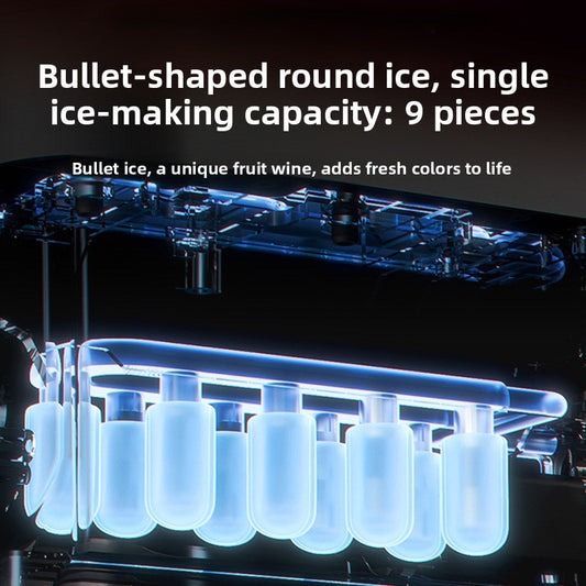 Portable Automatic Ice Cube Maker for Home Kitchen Daily Use globalswanky 02