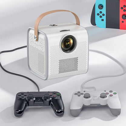 Portable Full HD Mini Projector with LED Display for Home Use Global swanky 3