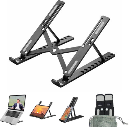 Portable Laptop Stand Adjustable Tablet Holder and Desk Riser Global swanky 2
