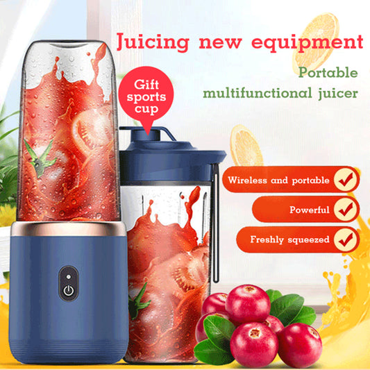 Portable Mini Blender 6-Blade Juicer Fruit Mixer and Smoothie globalswanky 01
