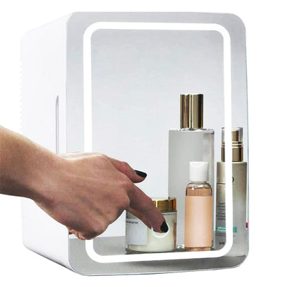 Portable Mini Makeup Fridge Cooler and Warmer for Cosmetics globalswanky 01