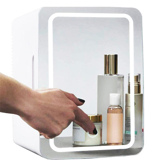 Portable Mini Makeup Fridge Cooler and Warmer for Cosmetics globalswanky 01