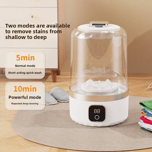 Portable Mini Washing Machine USB Charging Compact Washer global-swanky 1