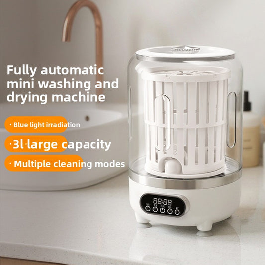  Portable Mini Washing Machine for Easy Home & Travel Laundry global-swanky 1