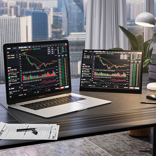 Portable Monitor for Easy Laptop Extension at Work and Travel Global swanky 3