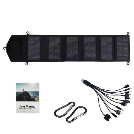  Portable Solar Charger Foldable Panel for Outdoor Power Needs global-swanky 1