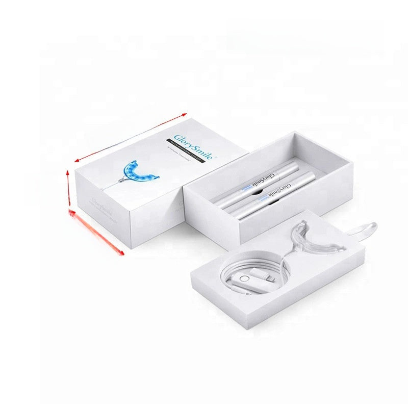 Portable Teeth Whitening Kit With LED Light and Gel Care Use globalswanky 02