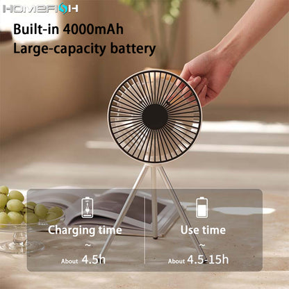 Portable Tripod Fan – Ideal Outdoor & Camping Cooling Device
global-swanky 3