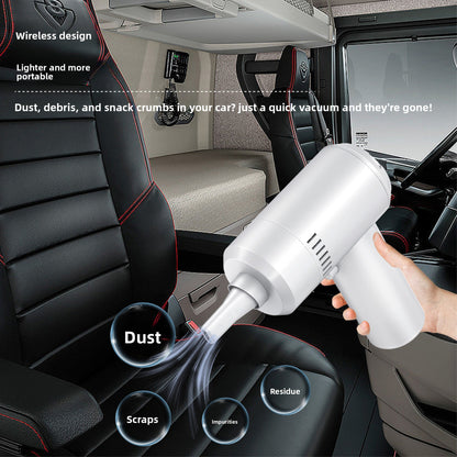 Portable USB Rechargeable Handheld Vacuum Cleaner Daily Uses globalswanky 02