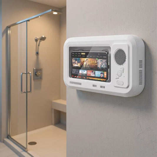 Portable Waterproof Bluetooth Shower Speaker with Suction Cup global Swanky 01