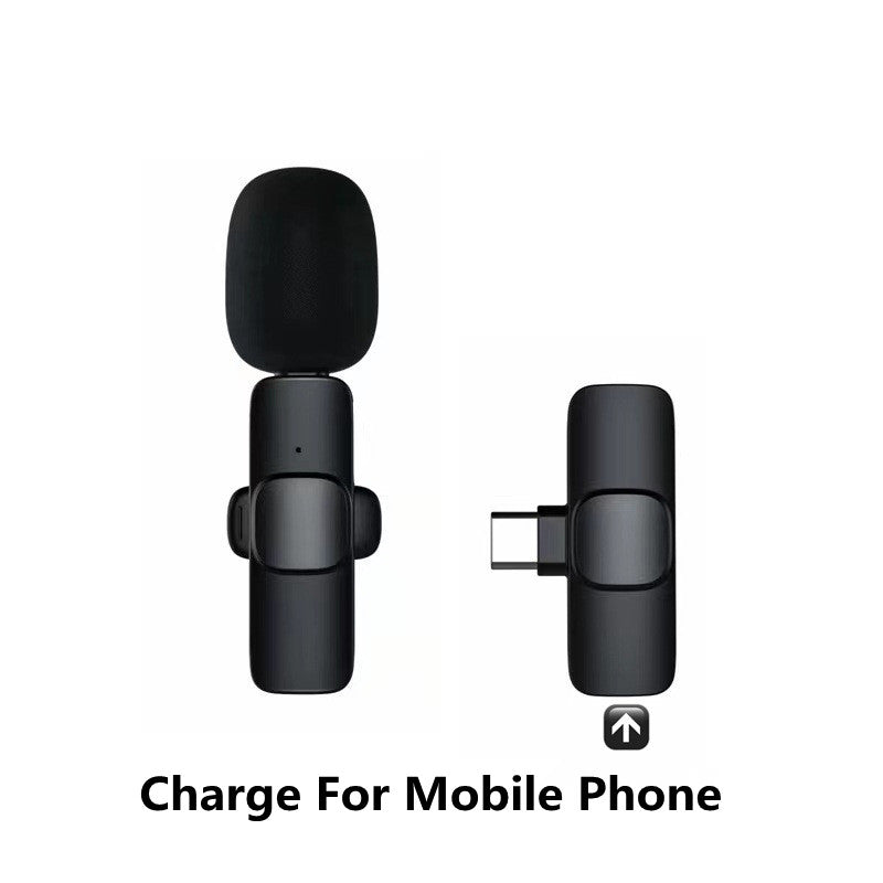 Portable Wireless Lavalier Mic for Audio & Video Recording globalswanky 02