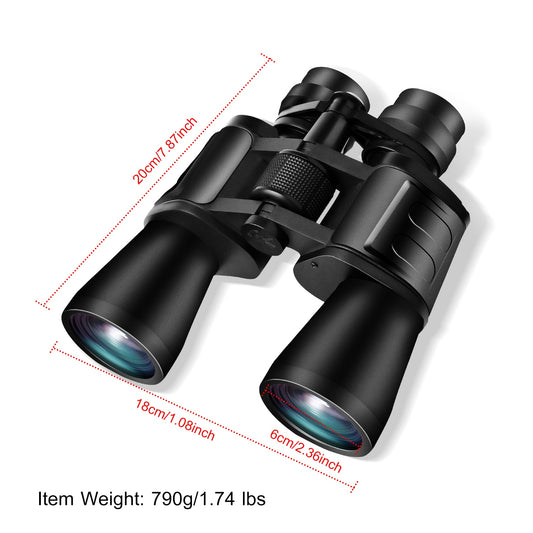 Portable Zoom Binoculars with FMC Lens – Low Light Night Vision for Bird Watching, Hunting, Sports Events Global swanky 3