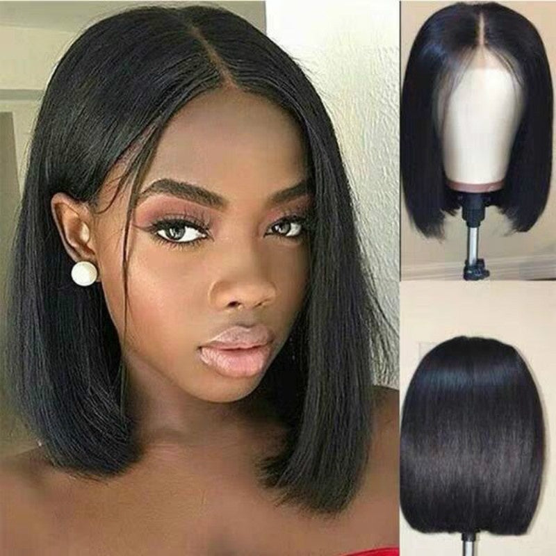 Premium Short Human Hair Wigs Bob Brazilian Remy Black Women
Global swanky 1