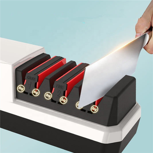  Professional Electric Kitchen Knife Sharpener with Adapters global-swanky 3
