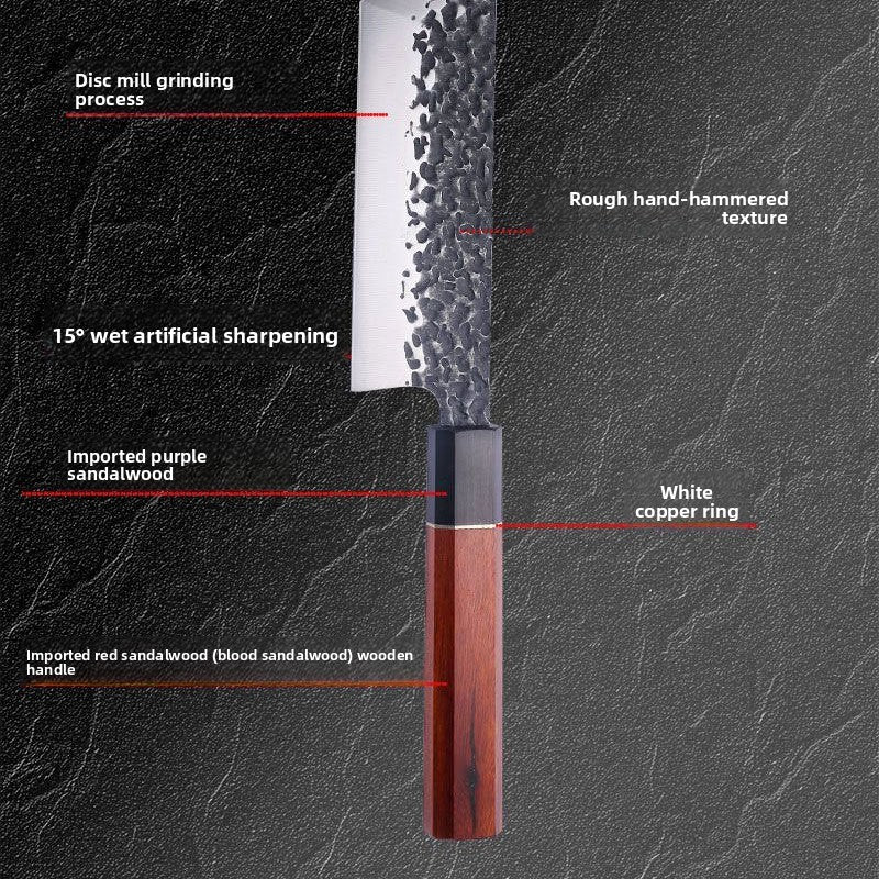 Professional Forged Steel Chef Knife for Daily Cooking Use globalswanky 03